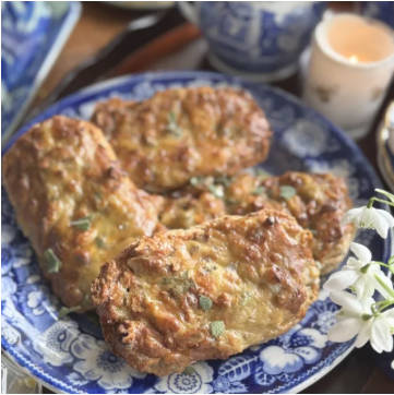 Stilton & Walnut Rarebit (Air Fryer & Grill)