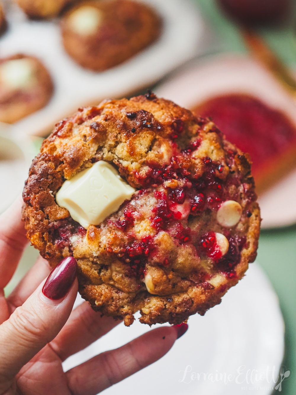 Jam Toast Cookies